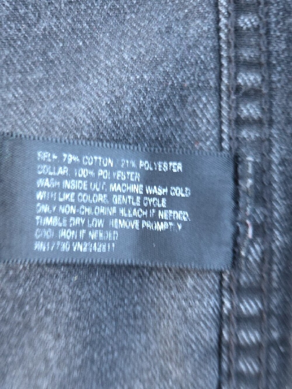 JACKSON Washed Denim Sherpa Collar Jacket - Picture 5 of 11